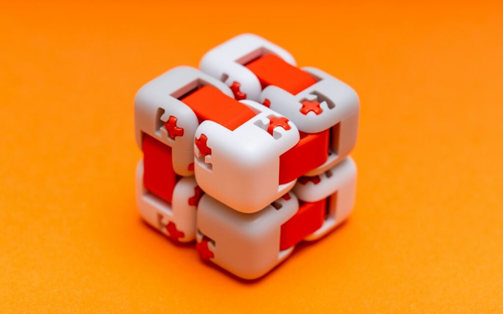 Brinquedo Sensorial Fidget Infinity Cube